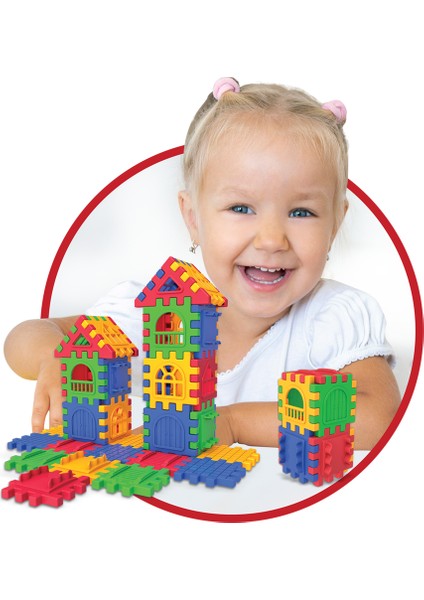 Fen Toys 03702 Dede, Puzzle City 64 Parça