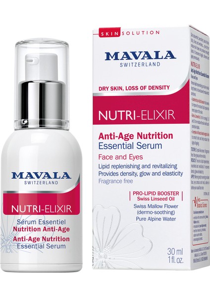 Nutri Elixir Anti Age Nutrition Essential Serum 30 ml