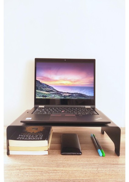 Metal Notebook Macbook Laptop Standı-Hava Kanallı-Siyah fiyatları