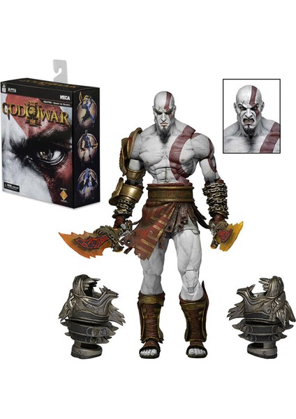 18CM Neca God Of War 3 Kratos Model Oyuncak (Yurt Dışından)