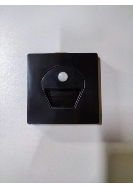 Ct 5170 Cata 1W Sensörlü Koridor LED Spot Siyah Kasa Günışığı