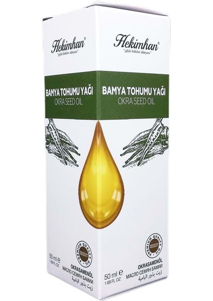 Bamya Tohumu Yağı 50 ml