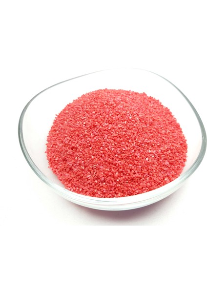 Dekoratif Kırmızı Renkte (1-2 Mm) Kum 350 gr