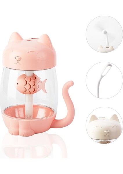 3 In 1 350 ml USB Kedi Hava Nemlendirici (Yurt Dışından)