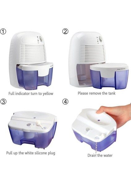 500 ml Elektrikli Nem Alma Cihazı Hava Kurutucu (Yurt Dışından) fırsatları