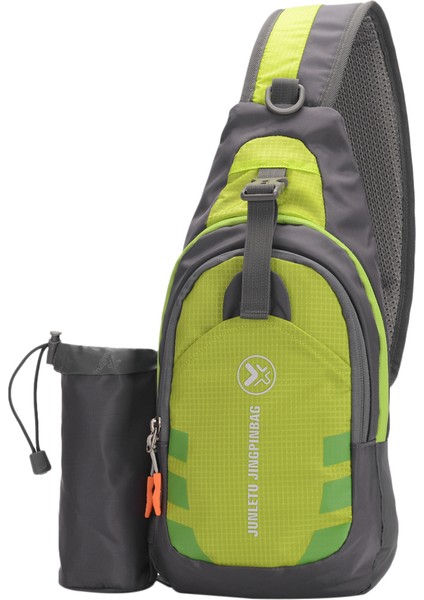 Junletu Erkek Kadın Sling Sırt Çantası Göğüs Crossbody Çanta