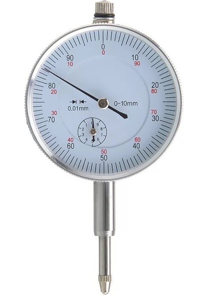 Kadran Göstergesi 0-10 mm Kadran Testi Göstergesi Karşılaştırıcı 0.01 Ölçüm Ekipmanı (Yurt Dışından)