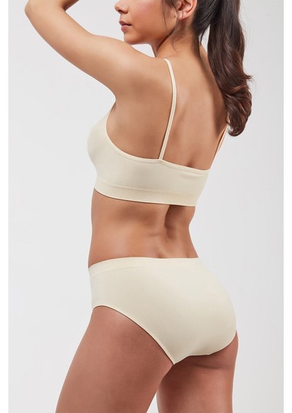 Elite Life Kadın Ince Askılı Dikişsiz Ten Büstiyer 851 fiyatları