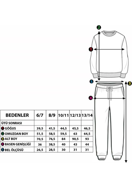 Toontoy Erkek Çocuk Garnili Bisiklet Yaka Eşofman Takım fiyatları