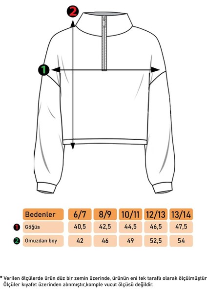 Toontoy Kız Çocuk Dik Yaka Fermuarlı Baskılı Sweatshirt fiyatları