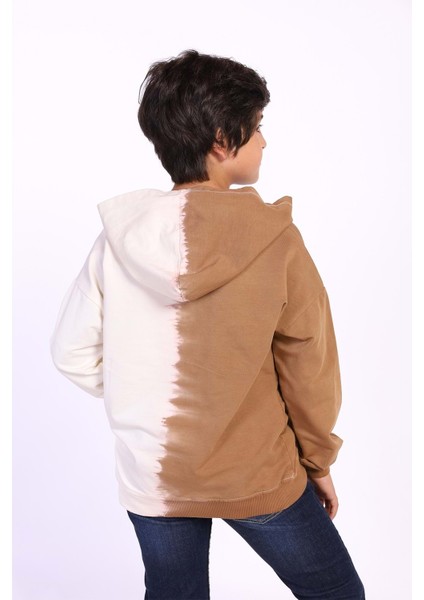 Toontoy Erkek Çocuk Kapüşonlu Baskılı Iki Renkli Sweatshirt fiyatları