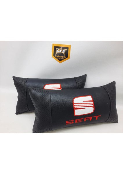 Deri Oto Yastık 2'li