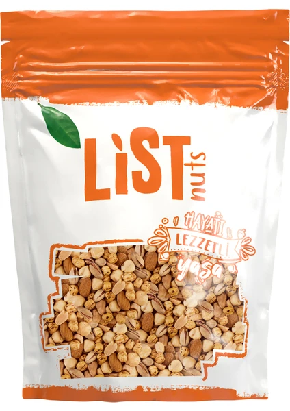 List Nuts Kavrulmuş Karışık Kuruyemiş 1 kg