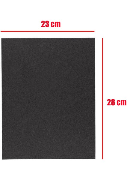 Su Zımparası Yumuşak Kağıt Tabaka Sulu Kuru Zımpara 23X28 cm 280 Kum-1 Adet