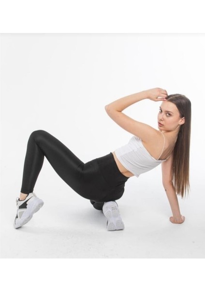 Kadın Siyah Disko Yüksek Bel Toparlayıcı Tayt modelleri