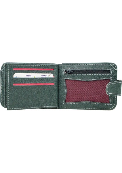 Cs-07 Cüzdan 10 Kartlık Bozuk ve Kağıt Para Bölmeli