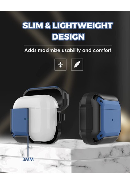 Better Life Airpods 3 Anahtarlıklı Kılıf (Yurt Dışından)