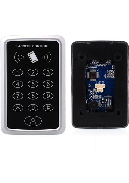 RFID Şifreli Kapı Kilidi - Kapı Otomat Set - Adaptör - Manyetik Anahtar