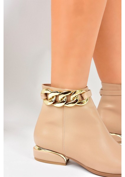 Ten Zincir Detaylı Kadın Bot L820202809 fırsatları