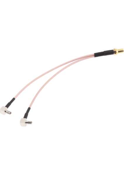 Y Tipi Splitter Kablo Sma 2 x Ts9 Bağlayıcı (Yurt Dışından)