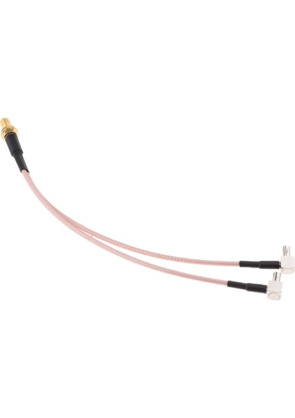 Y Tipi Splitter Kablo Sma 2 x Ts9 Bağlayıcı (Yurt Dışından)
