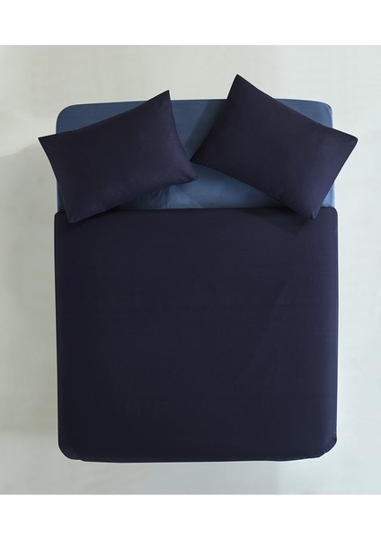 Digital Passage Lacivert-Indigo Nevresim Takımı modelleri