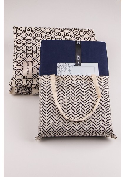 Digital Passage Lacivert-Koyu Nefti Nevresim Takımı fırsatları