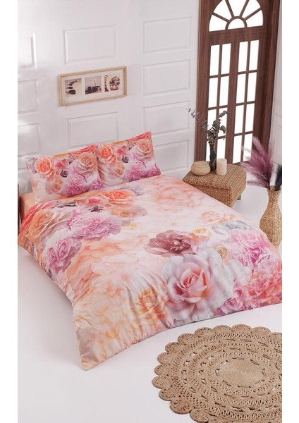 Floral Touch Çift Kişilik Nevresim Takımı