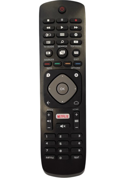 Philips Sourche Netflix Siyah Uzaktan Kumanda