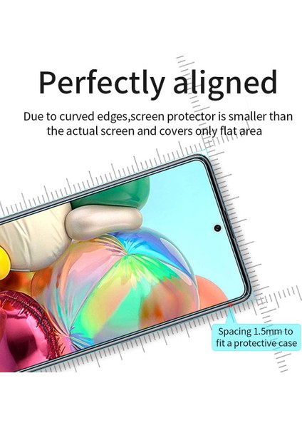 Samsung Galaxy A72 Uyumlu Tamperli Kırılmaz Cam Ekran Koruyucu fiyatları