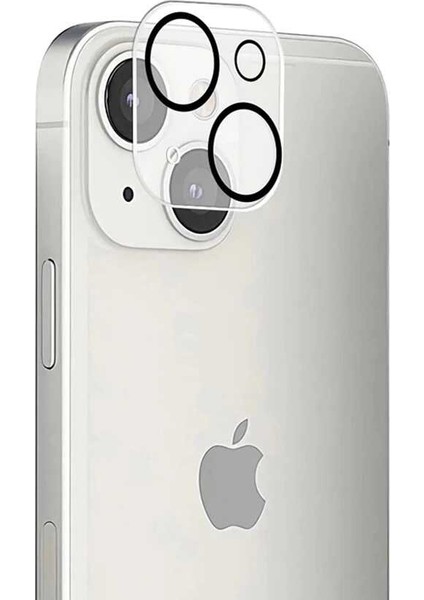 Apple iPhone 13 Kamera Lens Koruyucu 9H Go-Des Şeffaf