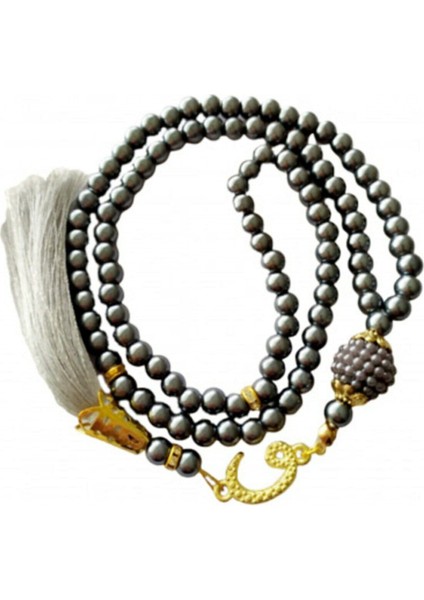 10 Adet Gümüş Inci Tesbih