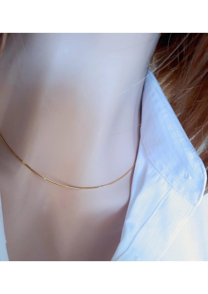 Italyan Yılan Zincir 14K Altın Kpl. Kolye modelleri