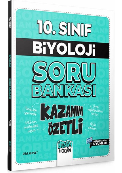 10.Sınıf Kazanım Özetli Biyoloji Soru Bankası