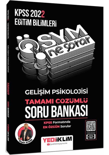 2022 KPSS EB ÖSYM Ne Sorar Gelişim Psikolojisi Tamamı Çözümlü Soru Bankası