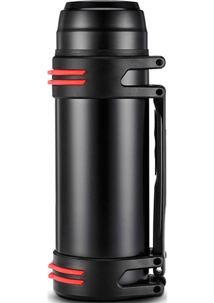 304 Paslanmaz Çelik Su Isıtıcısı Taşınabilir Termal Su Bardağı Büyük Kapasiteli Spor Su Şişesi 2000ML (Yurt Dışından)
