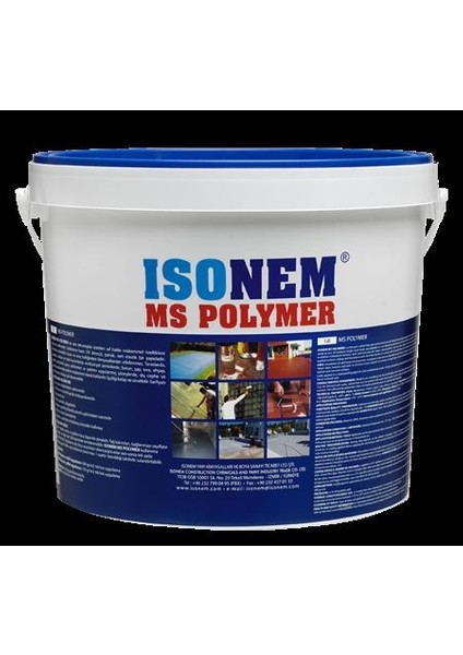 Isonem Ms Polymer Kırmızı 5 kg