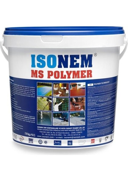 Isonem Ms Polymer Kırmızı 5 kg