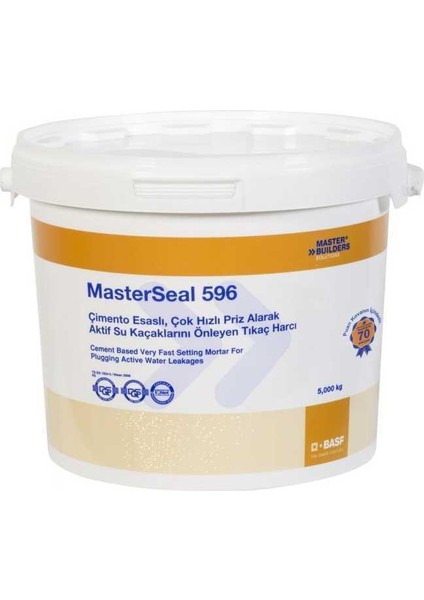 Masterseal 596 (Tıkaç Harcı) 5 Kg.