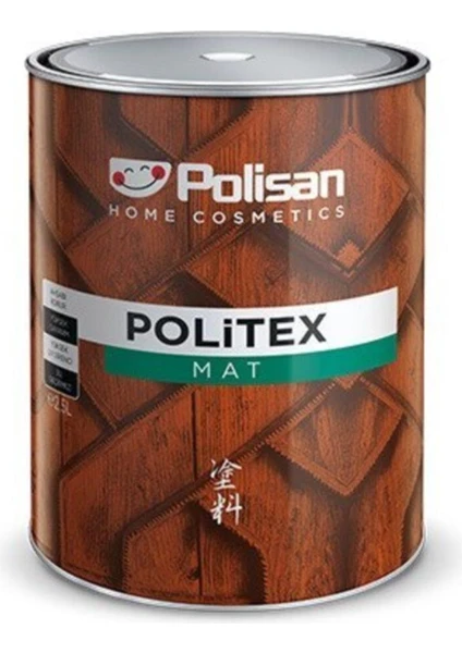 Politex Dekoratif Mat Ahşap Koruyucu Fındık 0,75  Lt.