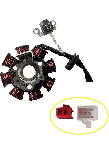 Yamaha Cygnus L Statör Alternatör Sargı