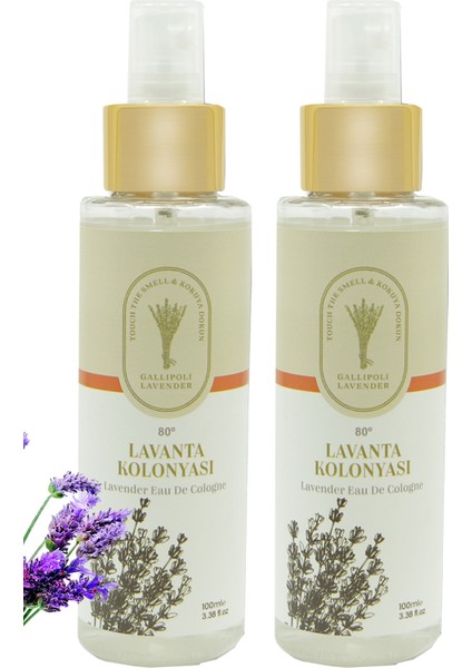 Dr. Lavender Lavanta Kolonya Sprey Kolonya 100 ml x 2 Adet