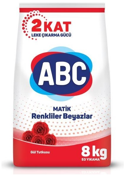 Matik Gül Tutkusu Toz Çamaşir Deterjani 8 kg