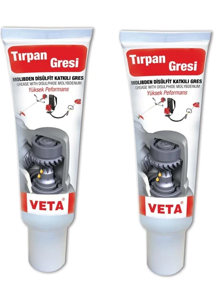 Tırpan Gres Yağı 150 Gr. Yüksek Isı +200° 2 Adet