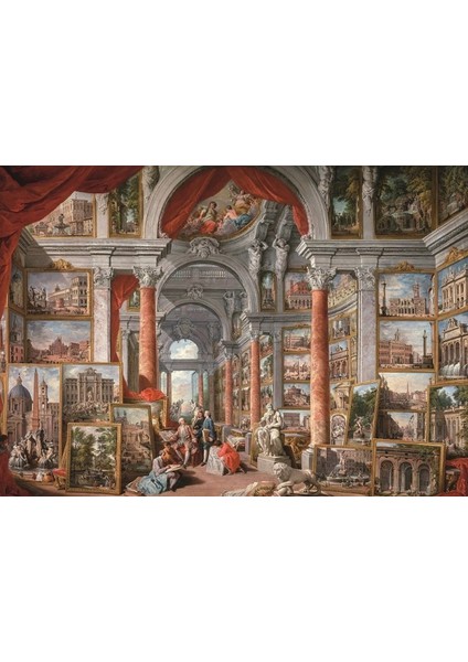 Modern Roma Manzaralı Resim Galerisi, 1757 - 2000 Parça 5479