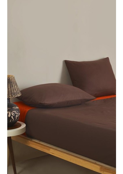 Go Earth Kahve-Kil Nevresim Takımı