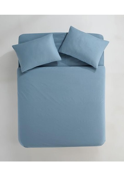 Softly Açık Indigo Nevresim Takımı