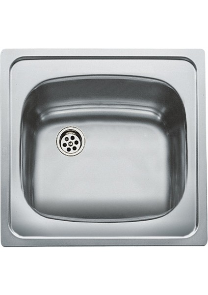 E50 1 B Paslanmaz Çelik Sol Batarya Çıkışlı Eviye (40109617)