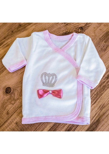 Kız Bebek Hastane Çıkışı 10 Parça Pembe Kedi Desenli