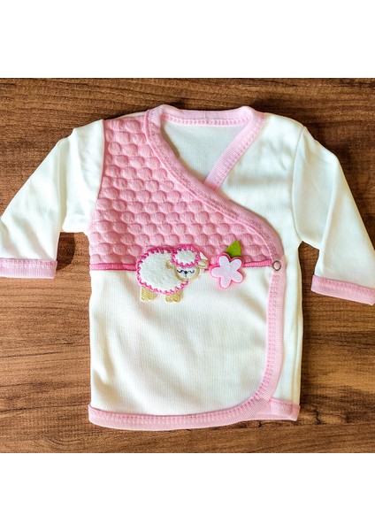 Kız Bebek Hastane Çıkışı 10 Parça Pembe Çiçek Desenli
